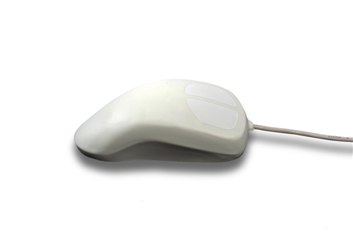 iKey AquaPoint Sealed Optical Mouse (WHITE) (USB) (White) | DT-OM-FL-GRAY-USB