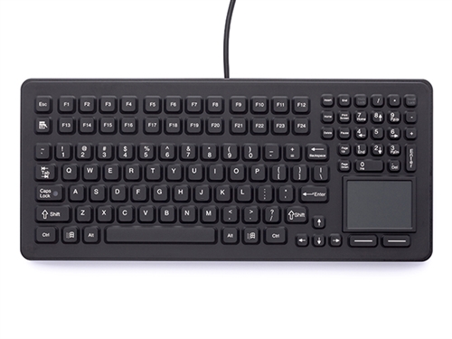 iKey Desktop Ultimate Keyboard Touchpad (PS2) (Black) | DU-5K-TP2-PS2