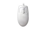 Used for Infection Control & Equipment Protection, the Mighty-Mouse-5 Full-size Optical MagFix Mouse MM-MAG-W5 can be cleaned by washing with soap and water, sanitized or disinfected.