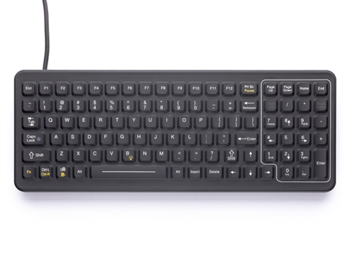 iKey SlimKey Industrial Keyboard Numeric Keypad (PS2) (Black) | SK-101-PS2