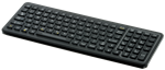 iKey SlimKey Backlit Industrial Keyboard QuickLock (USB) (Black) | SLK-101C-USB