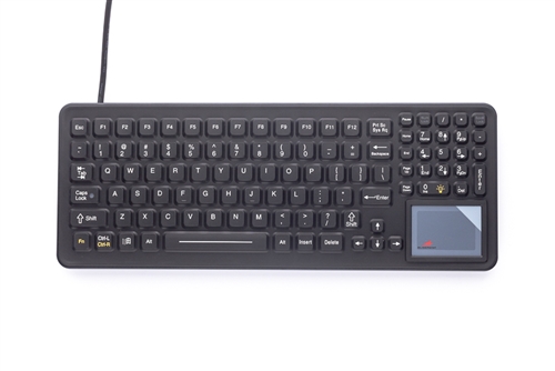 iKey SlimKey Backlit Keyboard (PS2) (Black) | SLK-102-TP-PS2