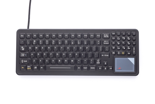 iKey SlimKey Backlit Keyboard (USB) (Black) | SLK-102-TP-USB