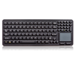 iKey SlimKey Backlit Keyboard Touchpad  (USB) (Black) | SLK-97-TP-M-USB-BLK