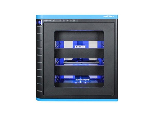 Used for Infection Control & Equipment Protection, the ElectroClave Disinfection Bottom Tray Module SSECDMBOTTOM can be cleaned by washing with soap and water, sanitized or disinfected.