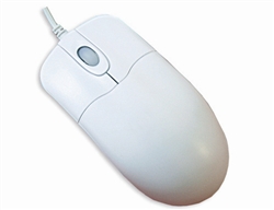 Used for Infection Control & Equipment Protection, the Silver-Storm Washable Medical Optical PS2 Mouse STWM042P can be cleaned by washing with soap and water, sanitized or disinfected.