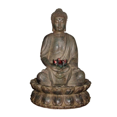 Tabletop Buddha Water Feature