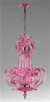Pink Florence Chandelier