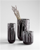 Obsidian Forest Vases