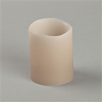 Flameless Votives Set of 12 - Taupe
