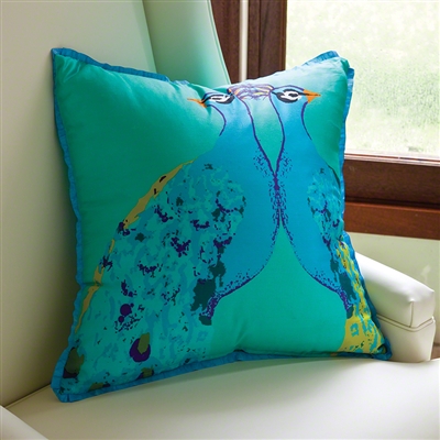 Peacock Pillow