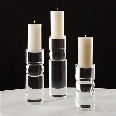 Polar Crystal Candle Holders