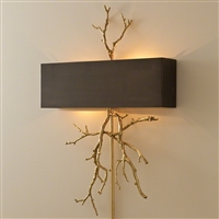 Twig Bronze and Brass Wall Sconce