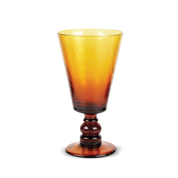 Roma Goblet Amber