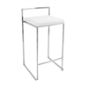 Fuji White Stacker Counter Stool