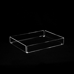 Clear Acrylic Accessories Tray B