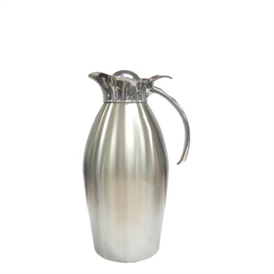 Brushed Carafe, Stainless Interior