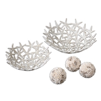 Starfish Bowls with Spheres