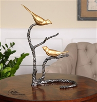 Birds On A Limb Sculpture