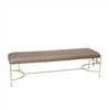 Augusta Bench in Gold