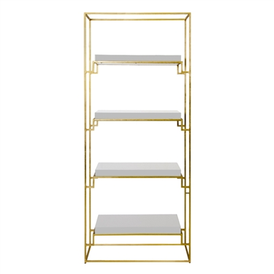 Shadow White Etagere