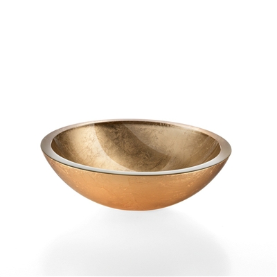 Gold Leaf Vessel Sink