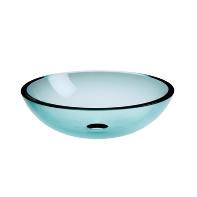 Clear Glass Vessel Sink