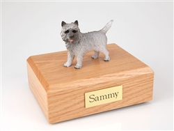 Cairn Terrier, Gray - Figurine Urn