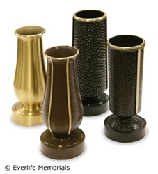 Granit-Bronz Bronze Vases