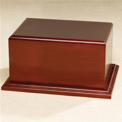 Scandia Cherry Wood Urn