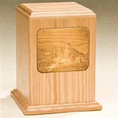 Mountains Oak Urn