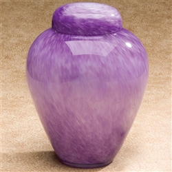 Violet Moonlit Urn