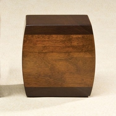 Bainbridge Walnut Wood Urn