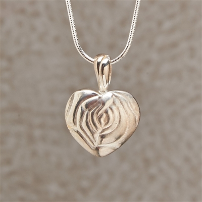 Large Full Rose Cremation Locket