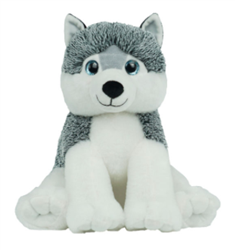 Plush Cremation Keepsakes: Husky