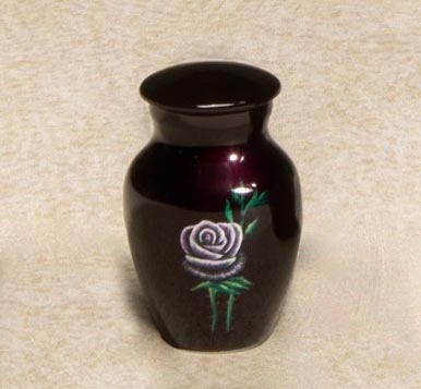 Red Rose Keepsake Urn