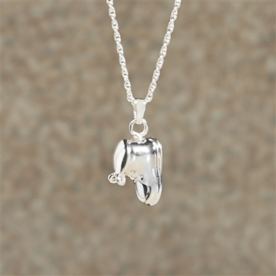 Baby Bootie Cremation Pendant