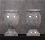 Gray Solid Marble Vase