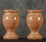 Morning Rose Granite Vase