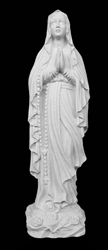 16" Our Lady of Fatima Marble Statue