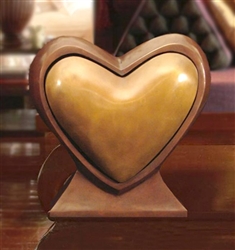 Heart to Heart Bronze Companion Urn