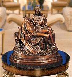 The Pieta Bronze Urn