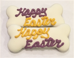 Happy Easter Dog  Bones Treats Cookies