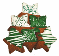 St. Patrick's Day Dog Treats Cookies Bones