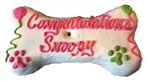 Congratulations Dog Cake Treats