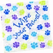 Party Wipe Your Paws Lunch Napkins