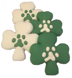 Shamrock Dog Cookies Treats  Bones