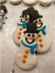 Snowman Dog Cookies and Treats