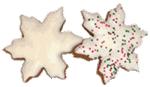 Snowflake Dog Cookies Treats
