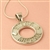 Gianni Wreath Name Pendant, One Tone 24mm